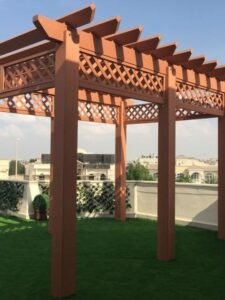 برجولات خشب 
