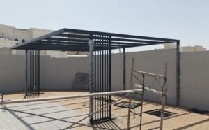 برجولات حديد 