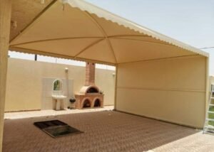مظلات قماش 