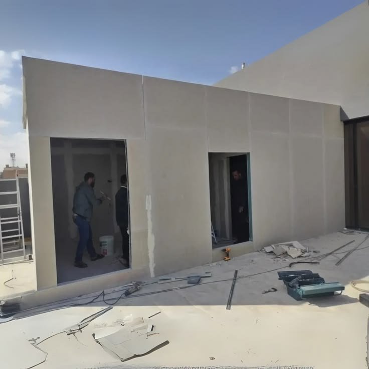 تركيب غرف ساندوتش بنل حديثة في مكة